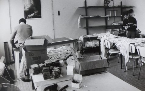 Atelier cordage années 1980