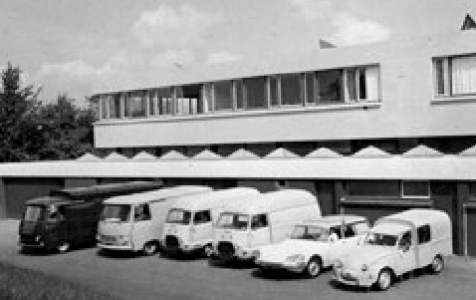 Service garage 1970